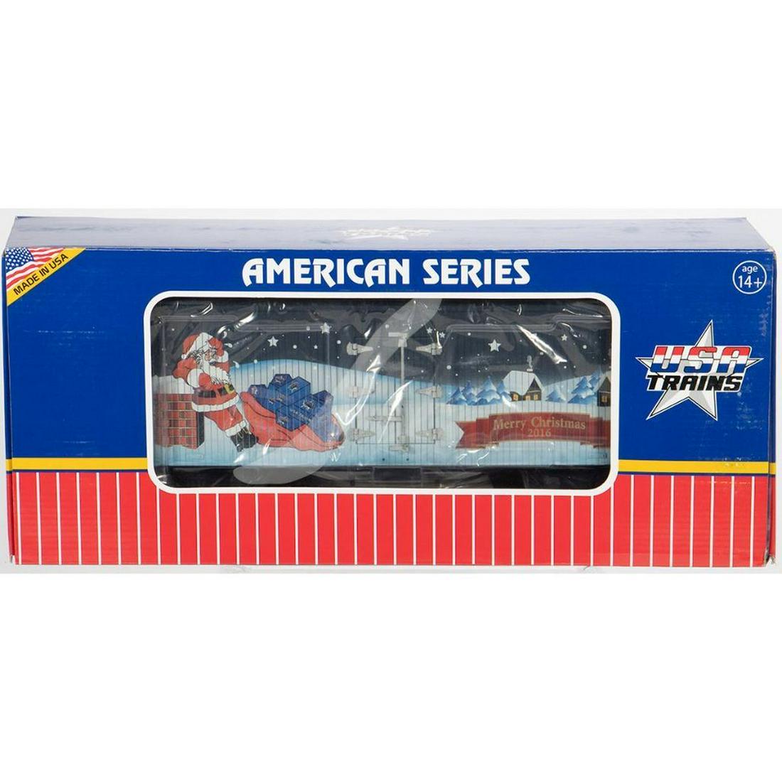 2016 Christmas Reefer: 2016 Christmas Reefer USA Trains R13034 New Old Stock