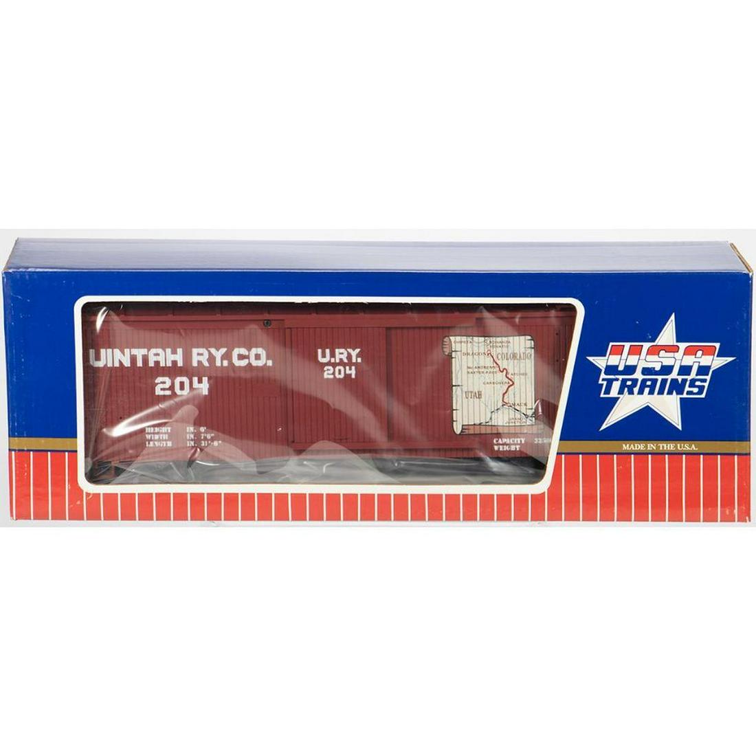 Uintah Wood Box Car Number 204 (1 of 2)