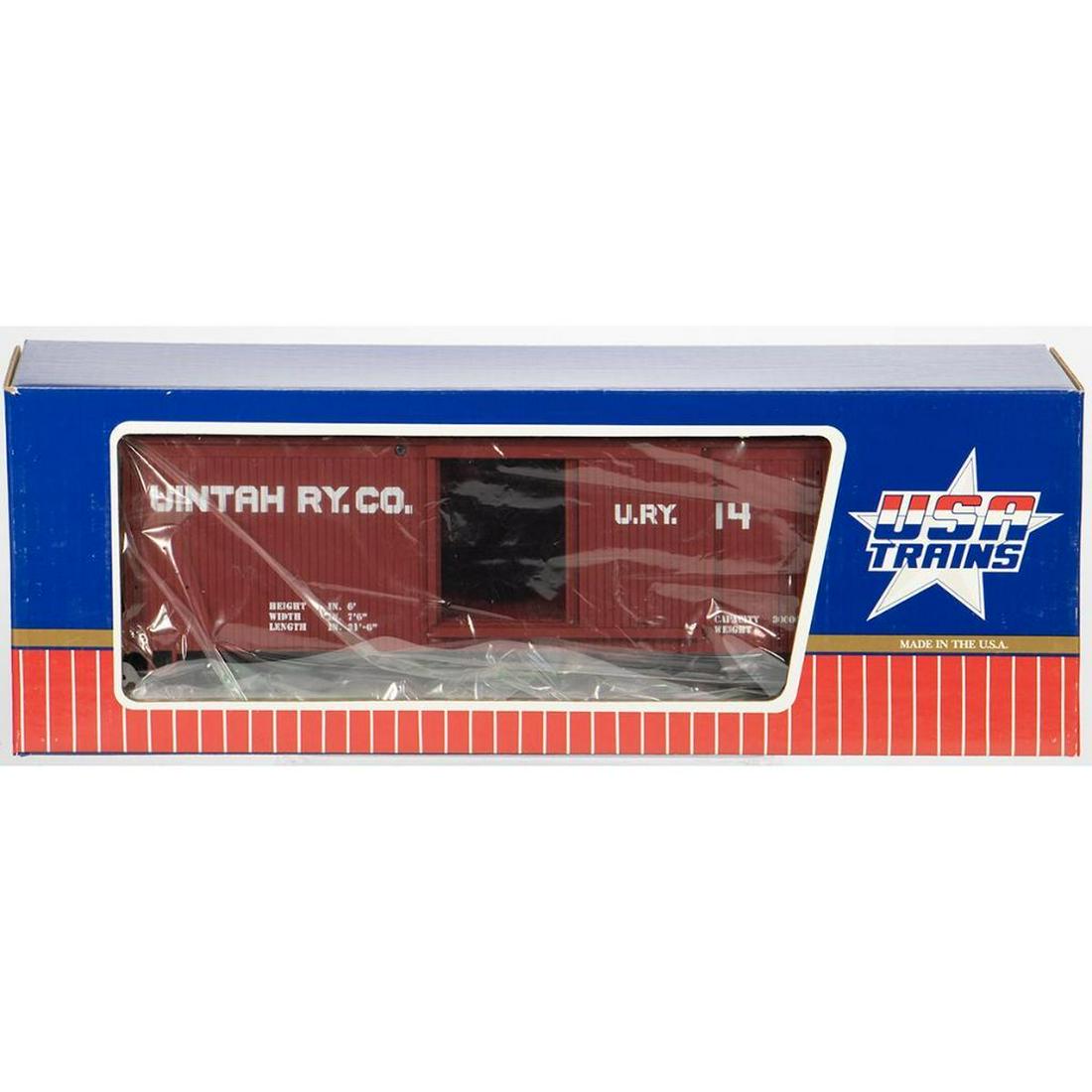 Uintah Railway Wood Box Car Number 214 (1 of 2)