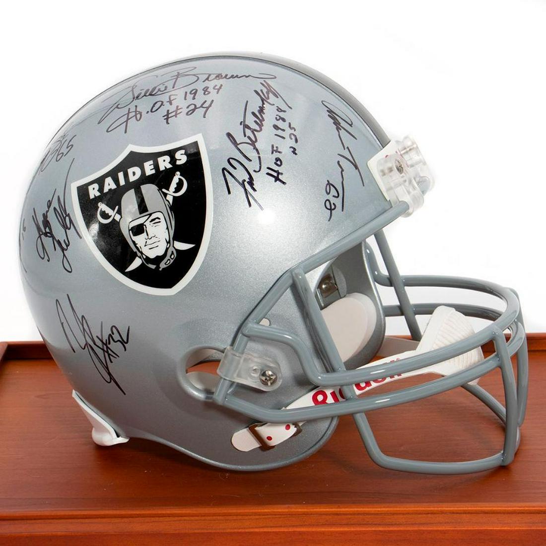 Oakland Raiders Team Autographed (1 of 13)