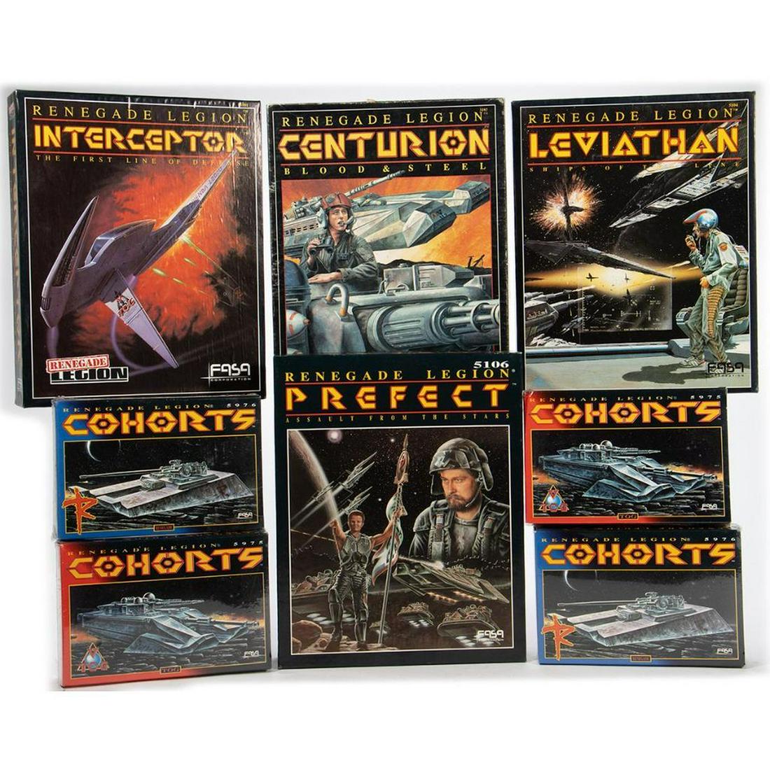 Boardgames: FASA Corporation : Renegade Legion : Prefect : Assault from the Stars : Open 1992 FASA Corporation : Renegade Legion : Interceptor : The First Line of Defense : Open 1987, 1993 FASA Corporation : Rene