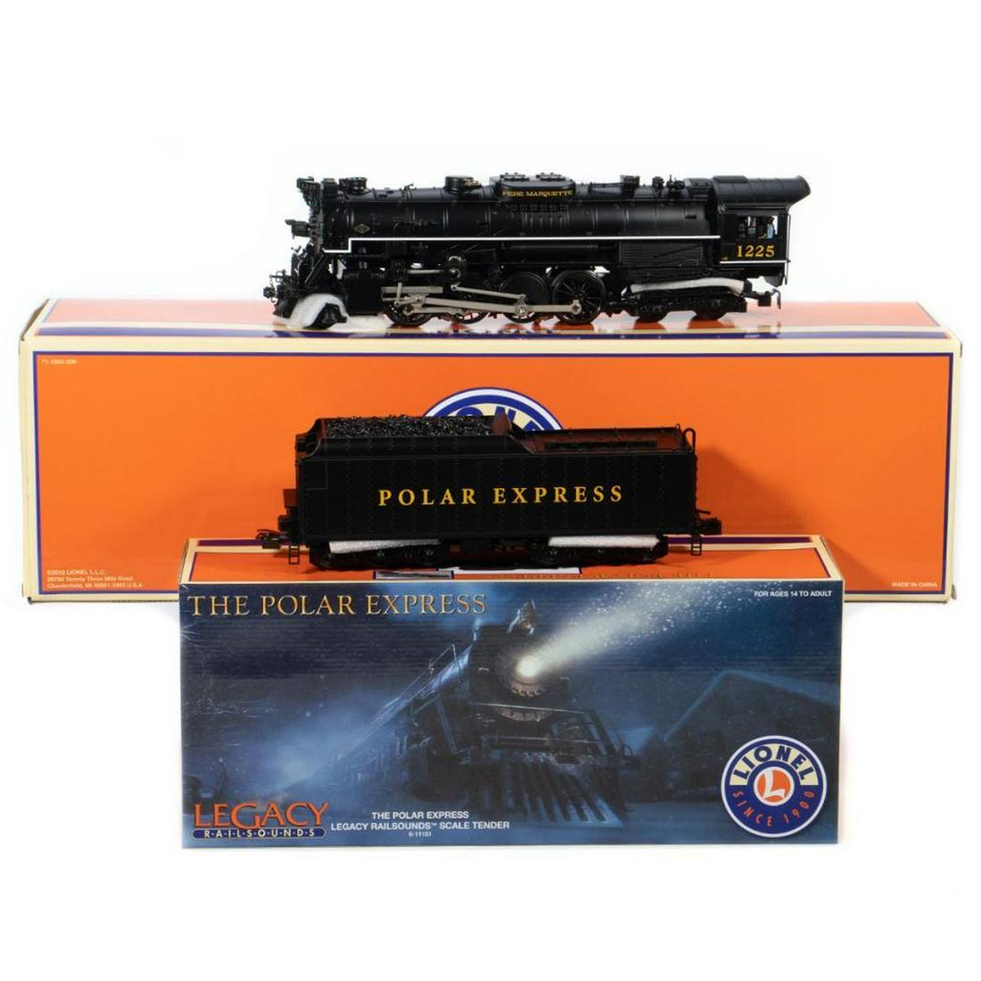 Lionel Pere Marquette Berkshire: 6-11203; New Old Stock; Pere Marquette 2-8-4 Berkshire Ëœ6-11151; New Old Stock; Polar Express Tender