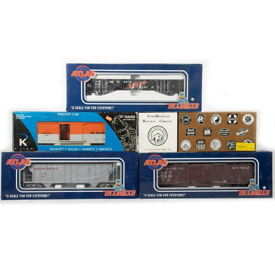 Atlas O 3 freight cars, Intermountain Rwy Hopper, (1 of 3)