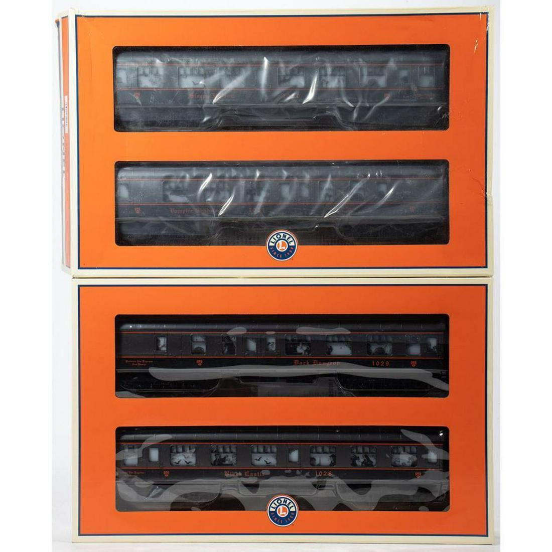 Lionel Halloween Passenger Car - 2 Packs: 6-35219; New Old Stock; Hallows Eve Express Passenger Car 2 Pack 6-35256; New Old Stock; Hallows Eve Express Passenger Car 2-Pack