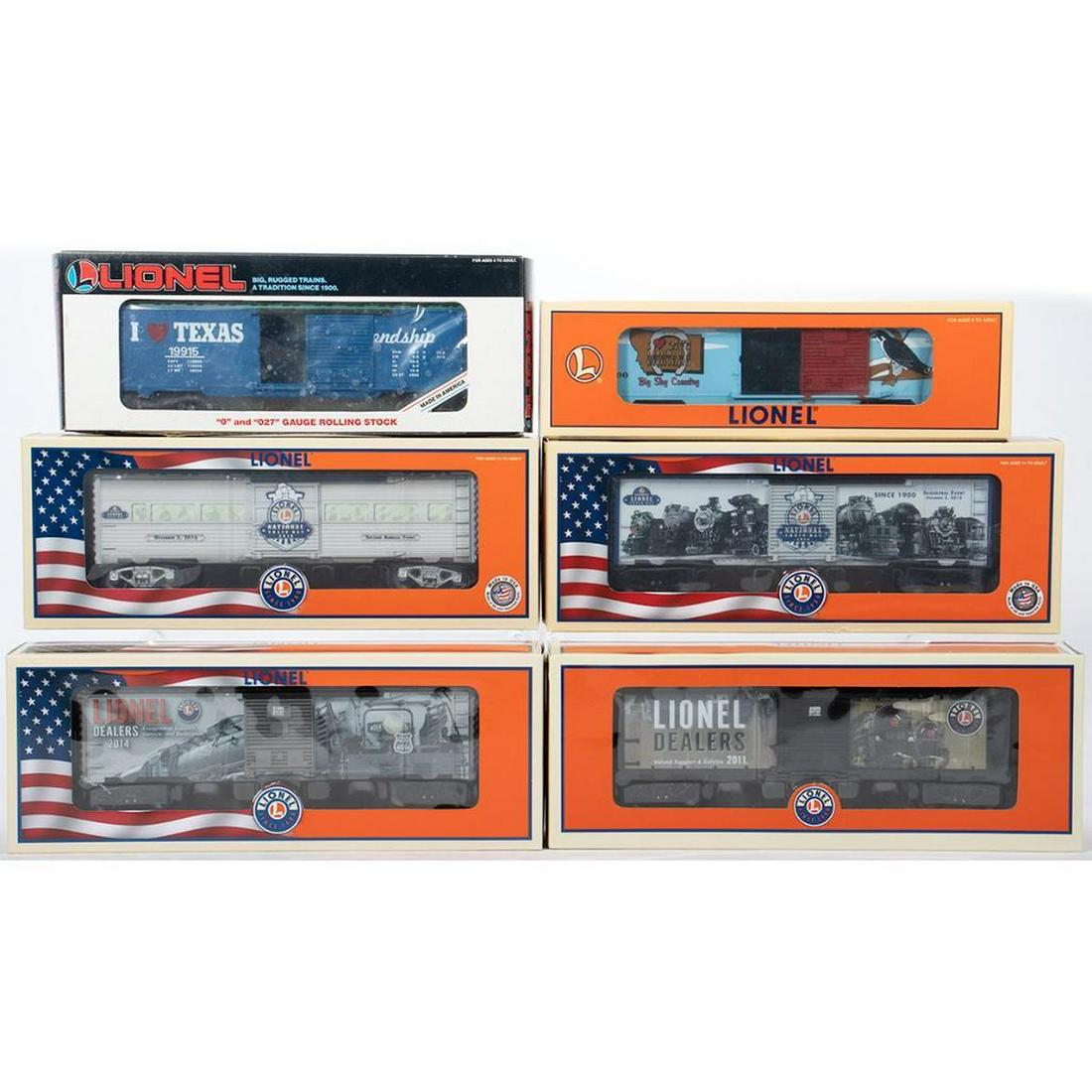 Lionel Commemorative and Dealer Appreciation Box Cars (1 of 2)