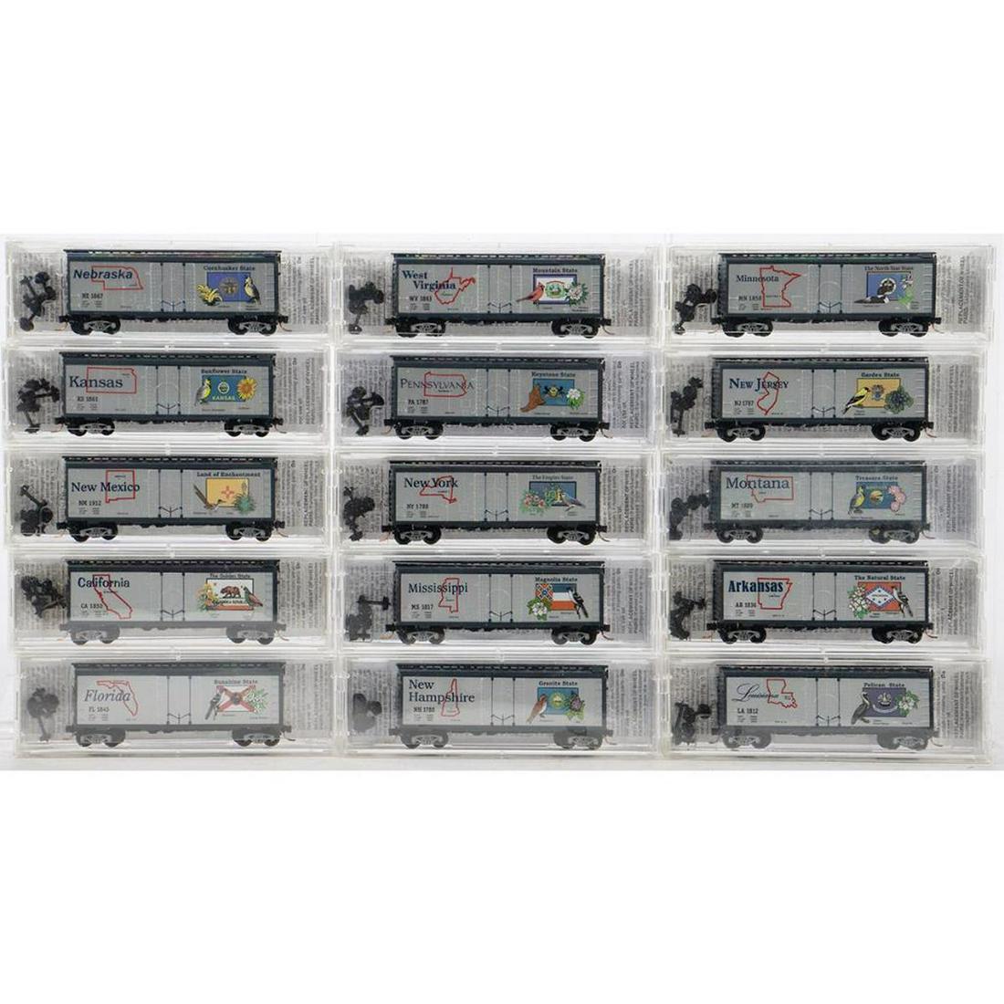 Micro Trains State Cars Set (1 of 6)