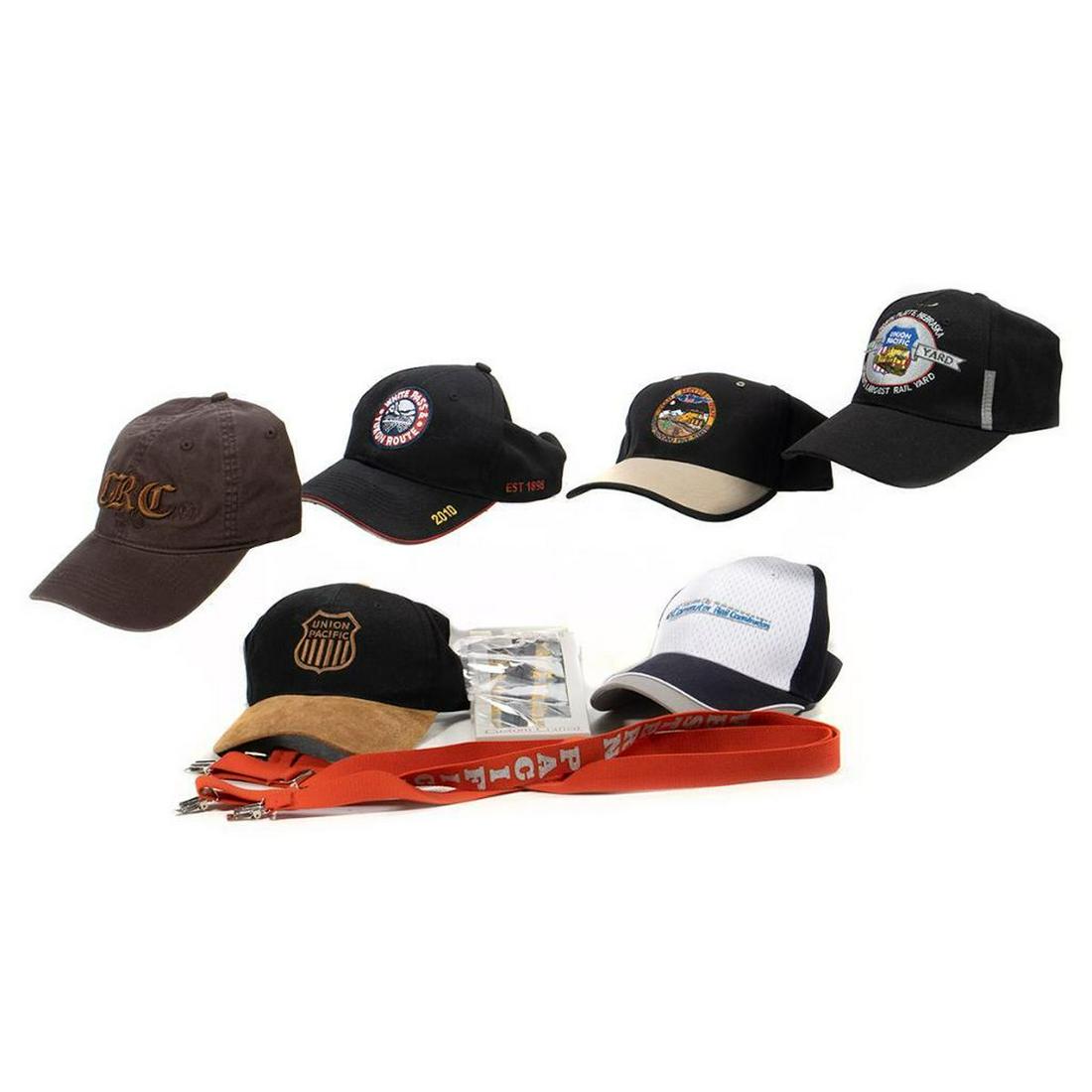 Railroad Theme Suspenders, Caps (1 of 4)