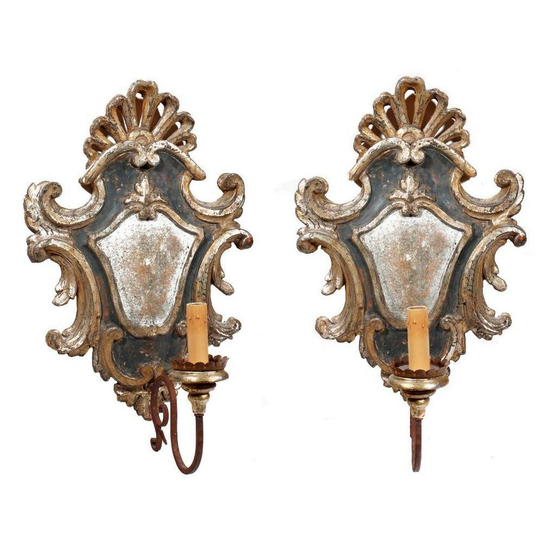 Pair Gothic Revival Wall Sconces (1 of 3)