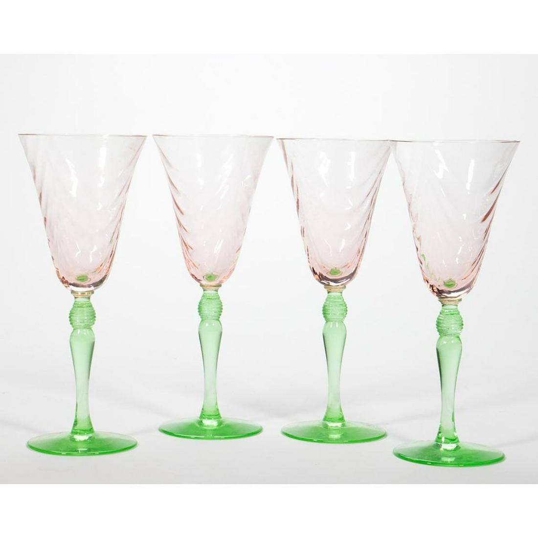 Venetian Glass Goblets (1 of 2)