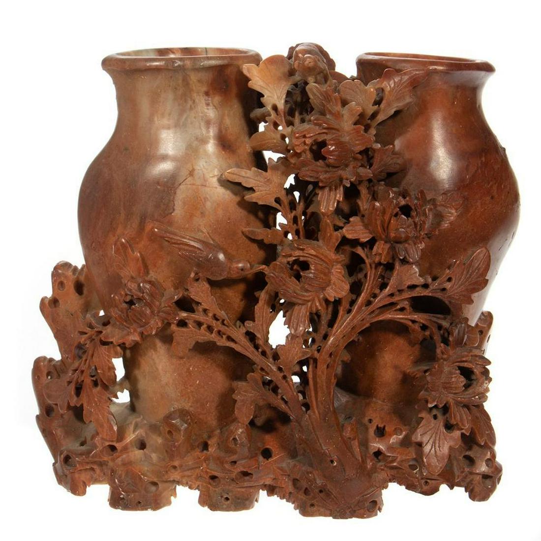 Chinese Hardstone Vase (1 of 5)