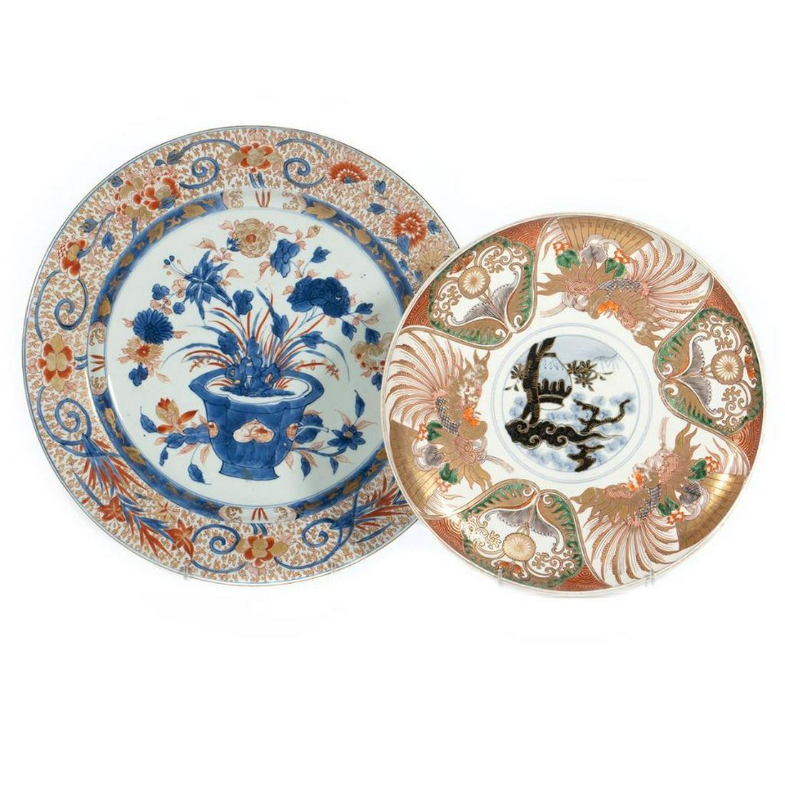 Two Japanese Imari Platters, 19th Century (1 of 10)