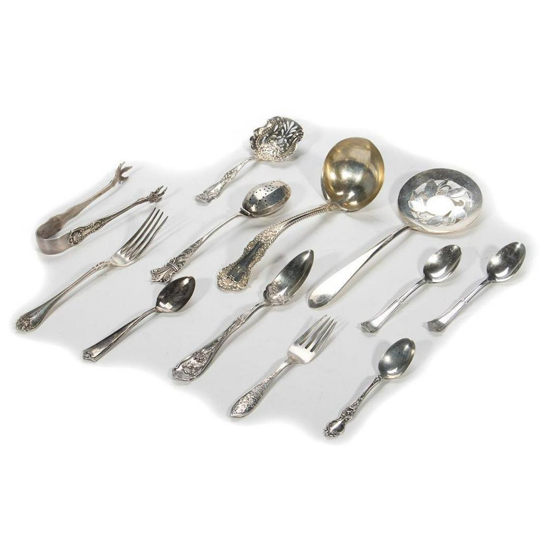 A Collection of Sterling and Silverplate Flatware (1 of 10)
