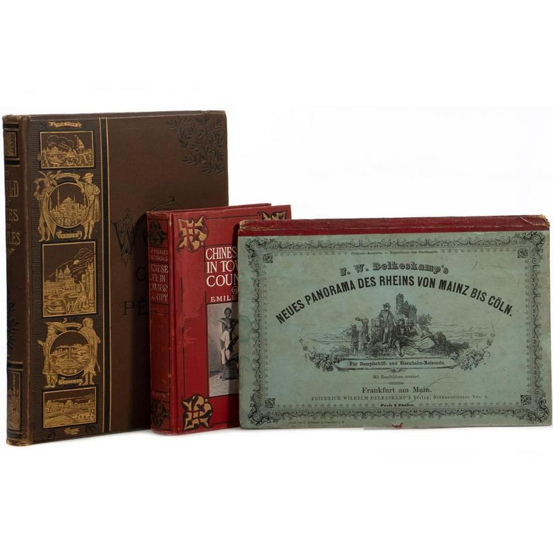 3 books of the world, incl. a map of the Rhine (1 of 7)