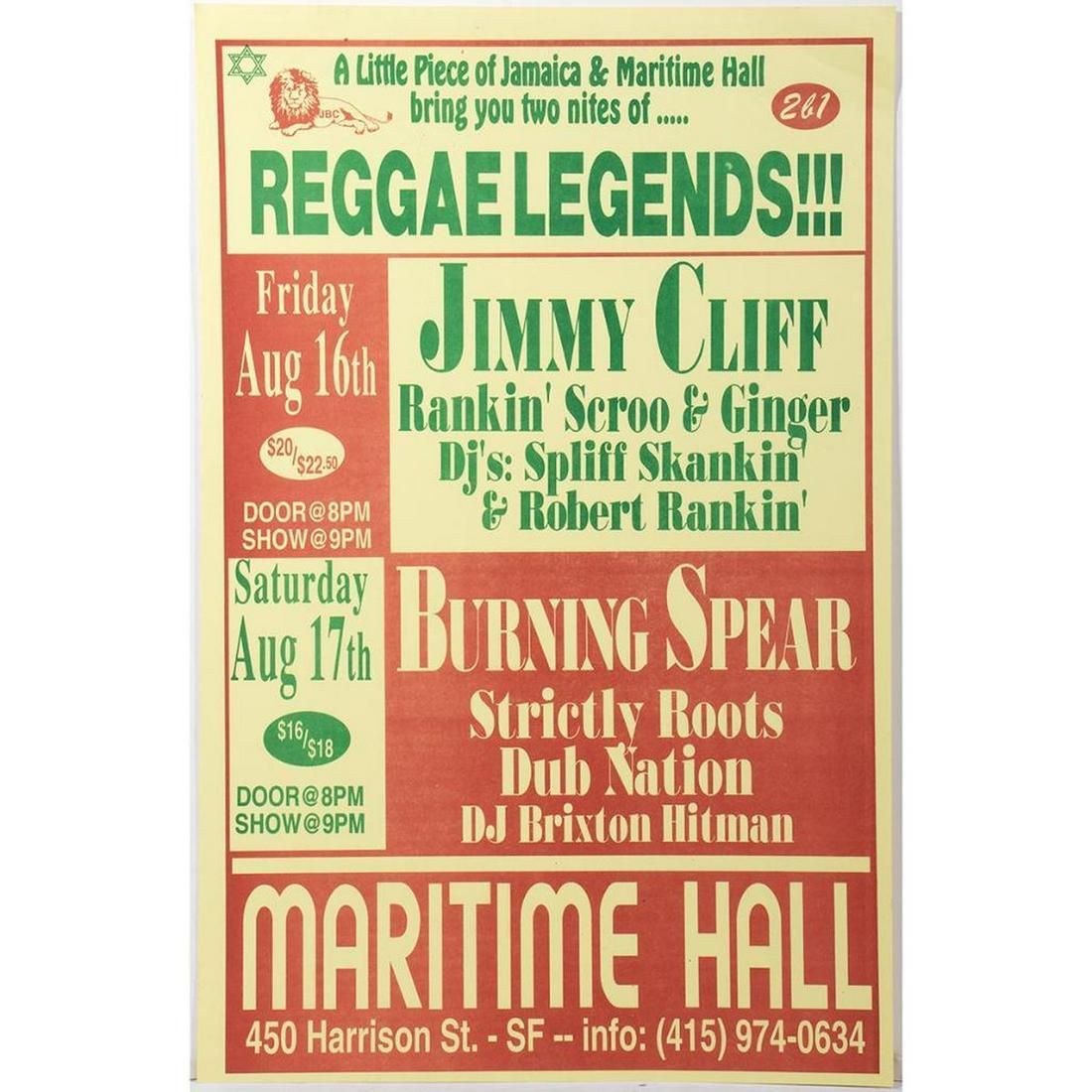Reggae Concert Posters (1 of 1)