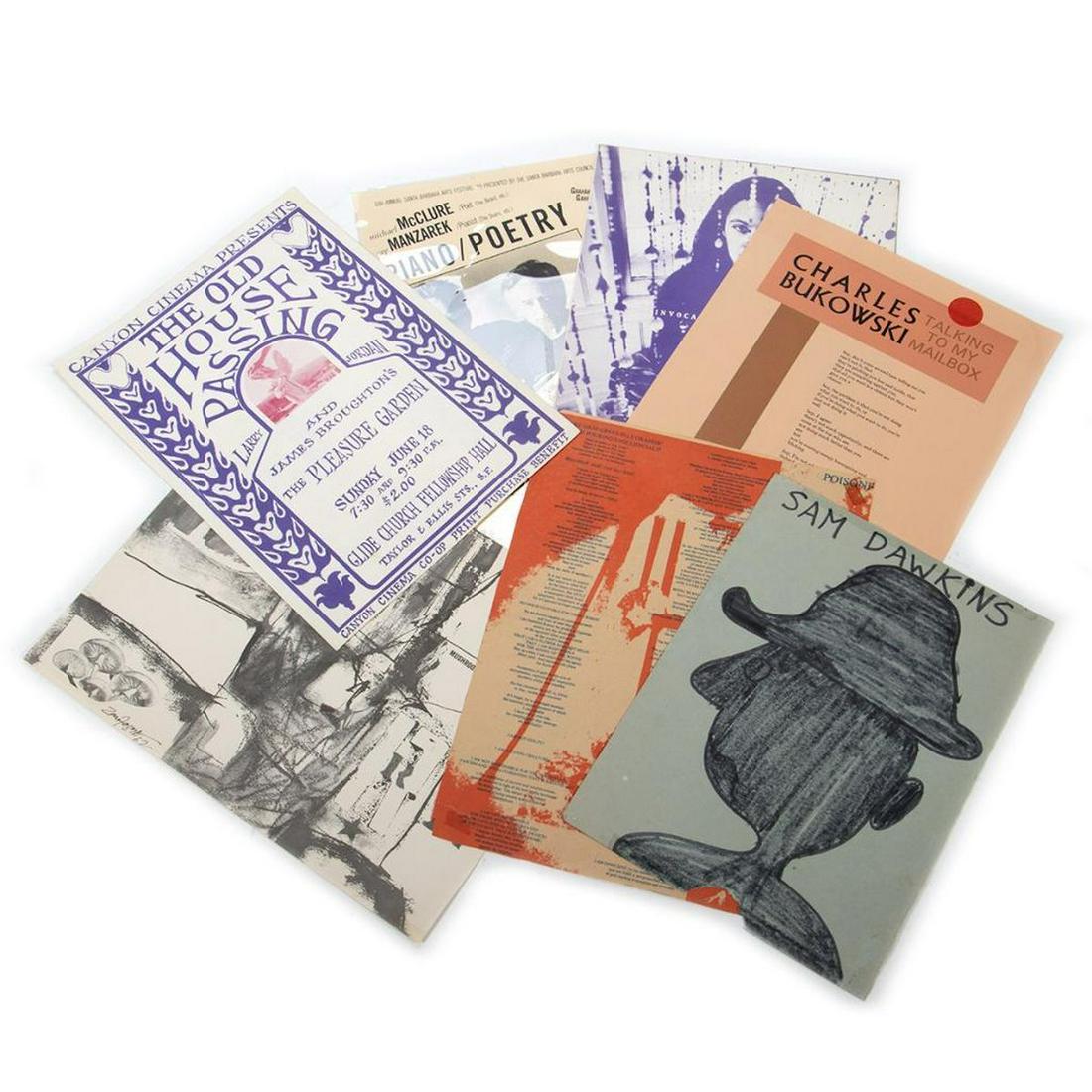A Group of 1960s-80s Miscellaneous Broadsides and (1 of 4)