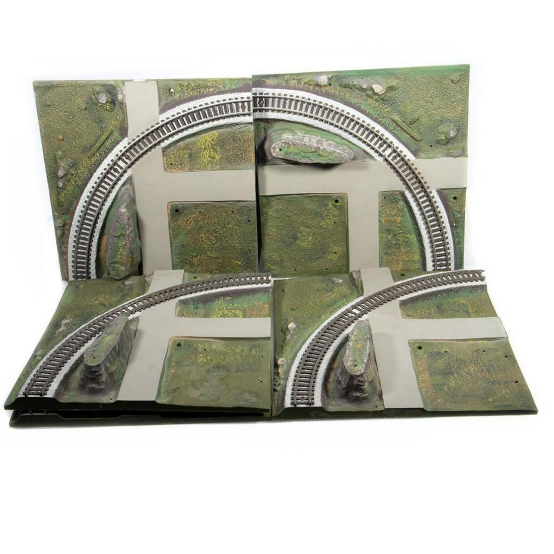 American Flyer S Gauge All Aboard Curve Panels (1 of 2)