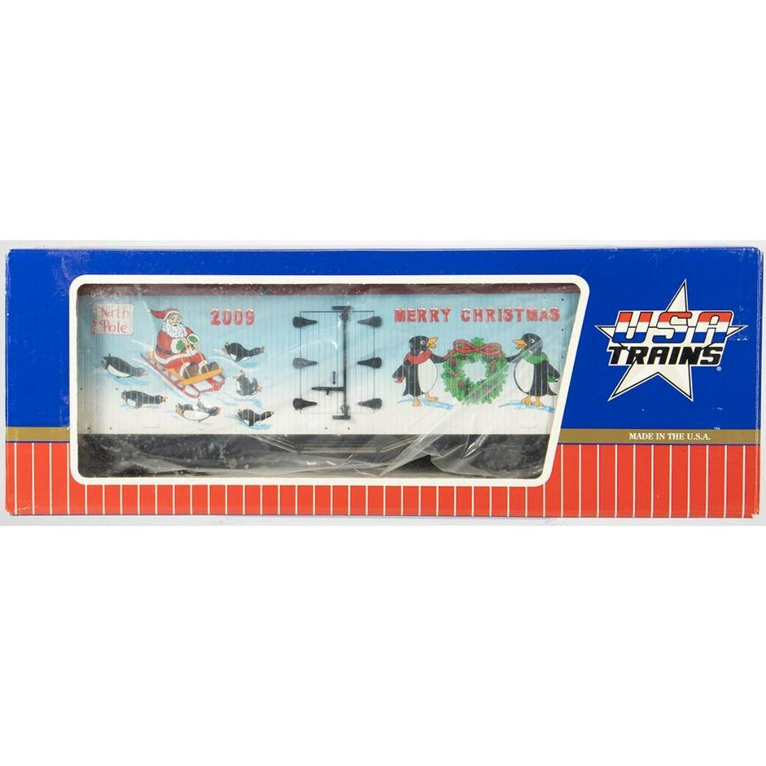 Christmas 2009 Reefer: Christmas 2009 Reefer; USA Trains; R13027; New Old Stock