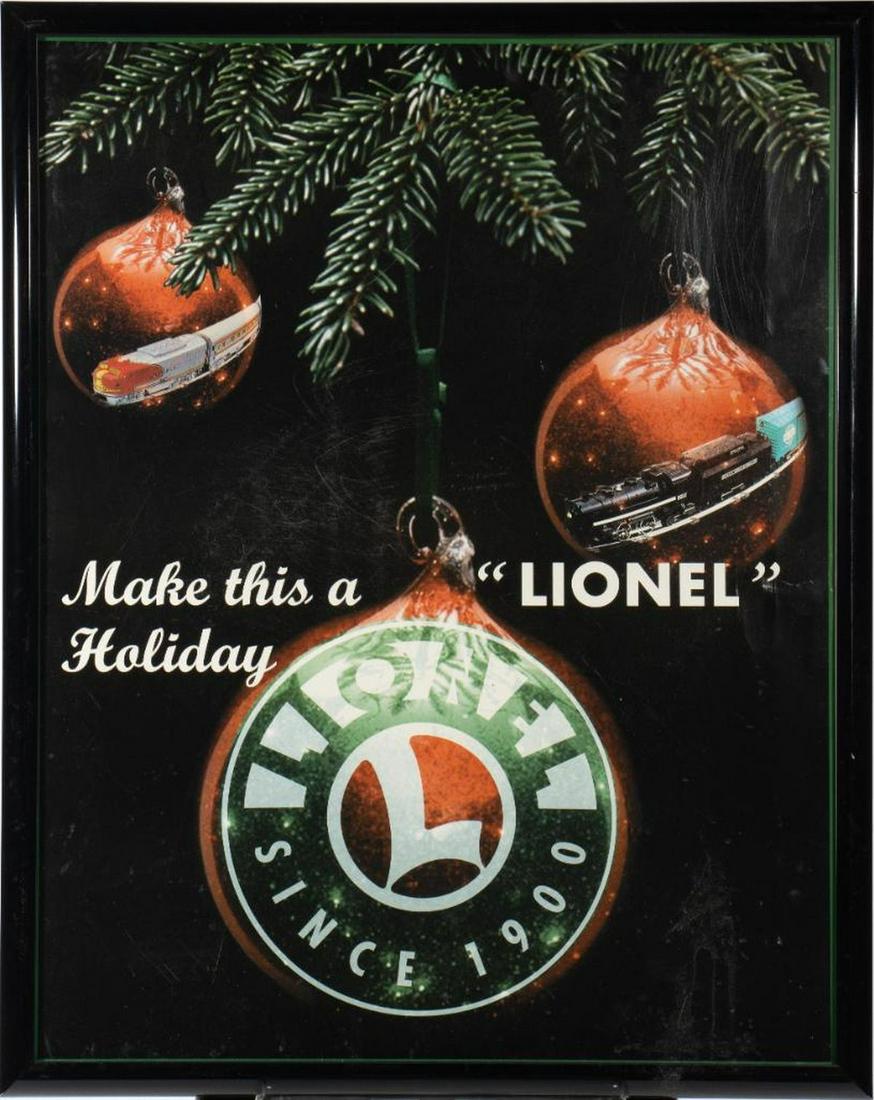 Lionel Store Promotional Display Framed Posters (1 of 2)