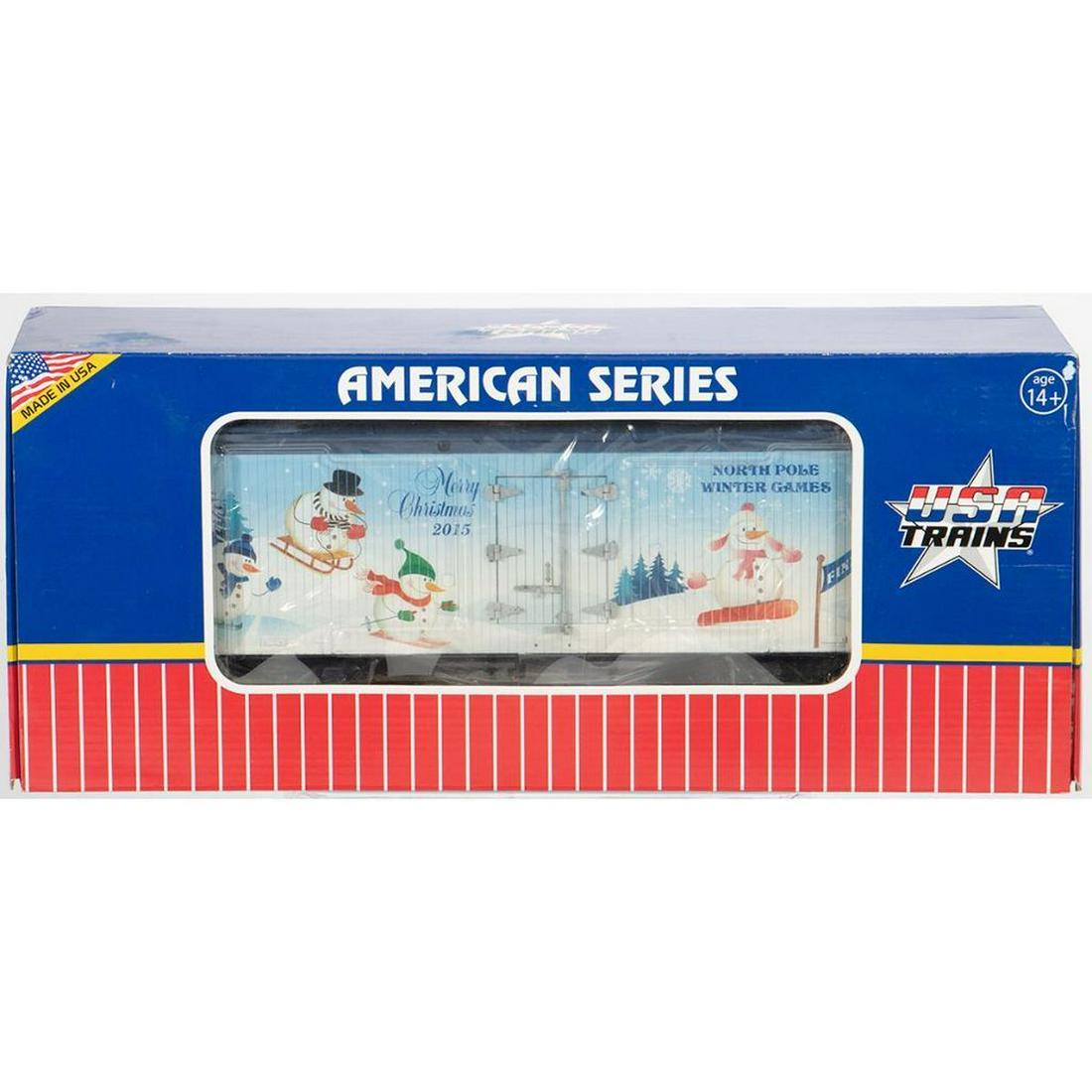 2015 Christmas Reefer: 2015 Christmas Reefer; USA Trains; R13033; New Old Stock