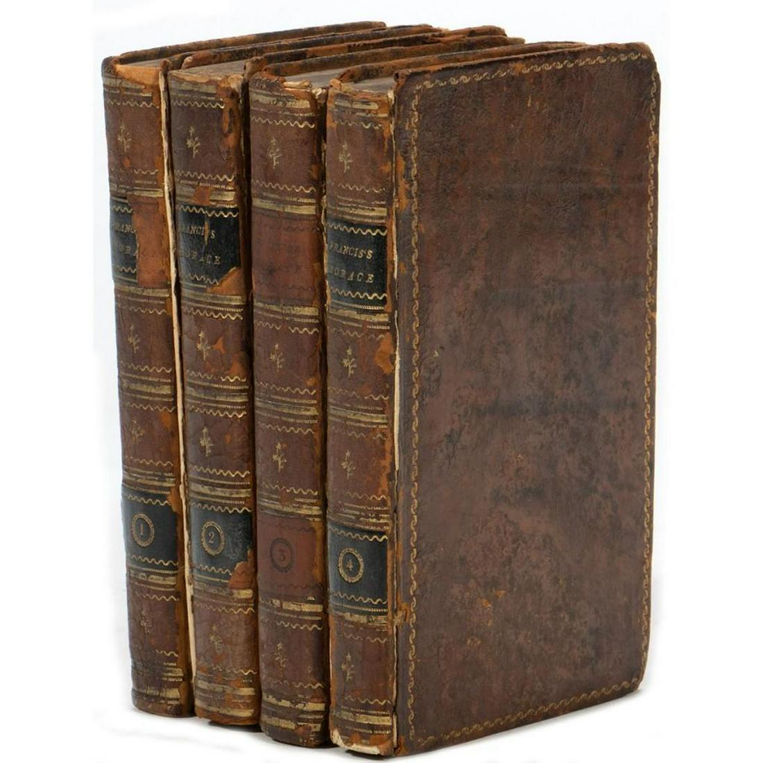 Works of Horace, Set of 4 Vols., 1747 (1 of 8)