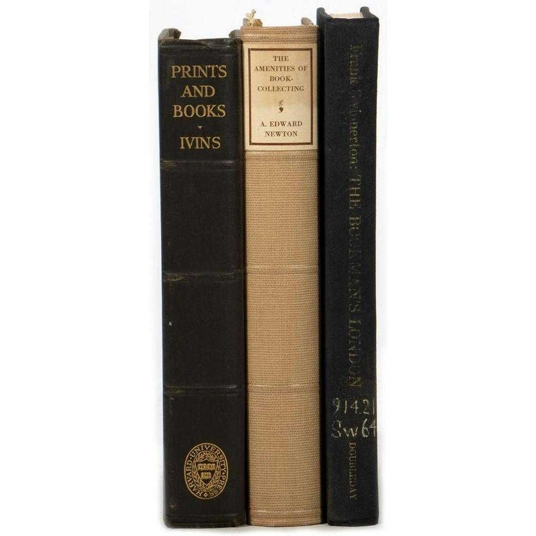 3 Books on Books, incl. A. Edward Newton (1 of 9)