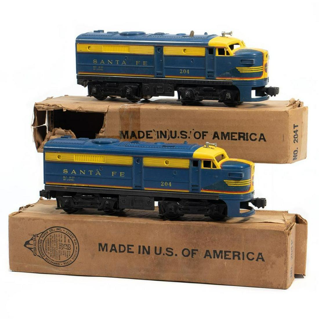Lionel 204 Santa Fe Alco Diesel A-A units (1 of 3)