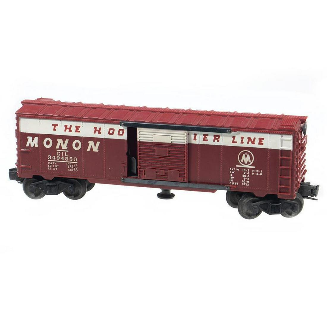 Lionel 3494-550 Monon Operating Box Car. Built Date One (1 of 5)