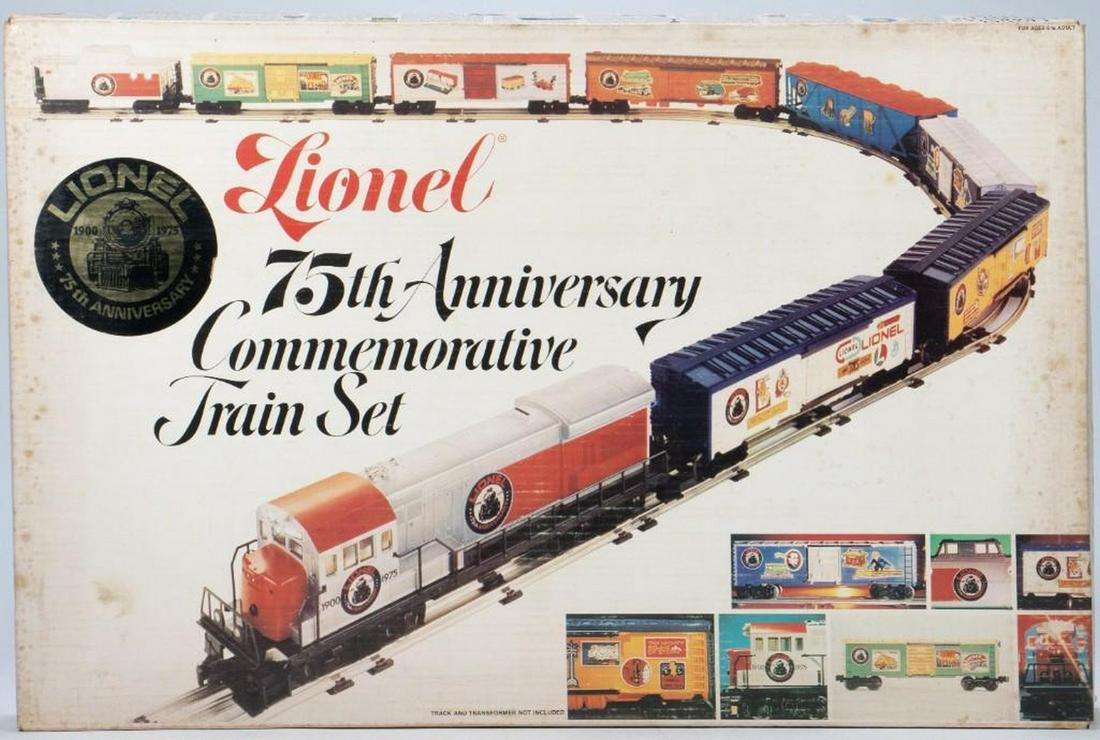 Lionel 6-1585 75th Anniversary Commemorative Train Set (1 of 4)