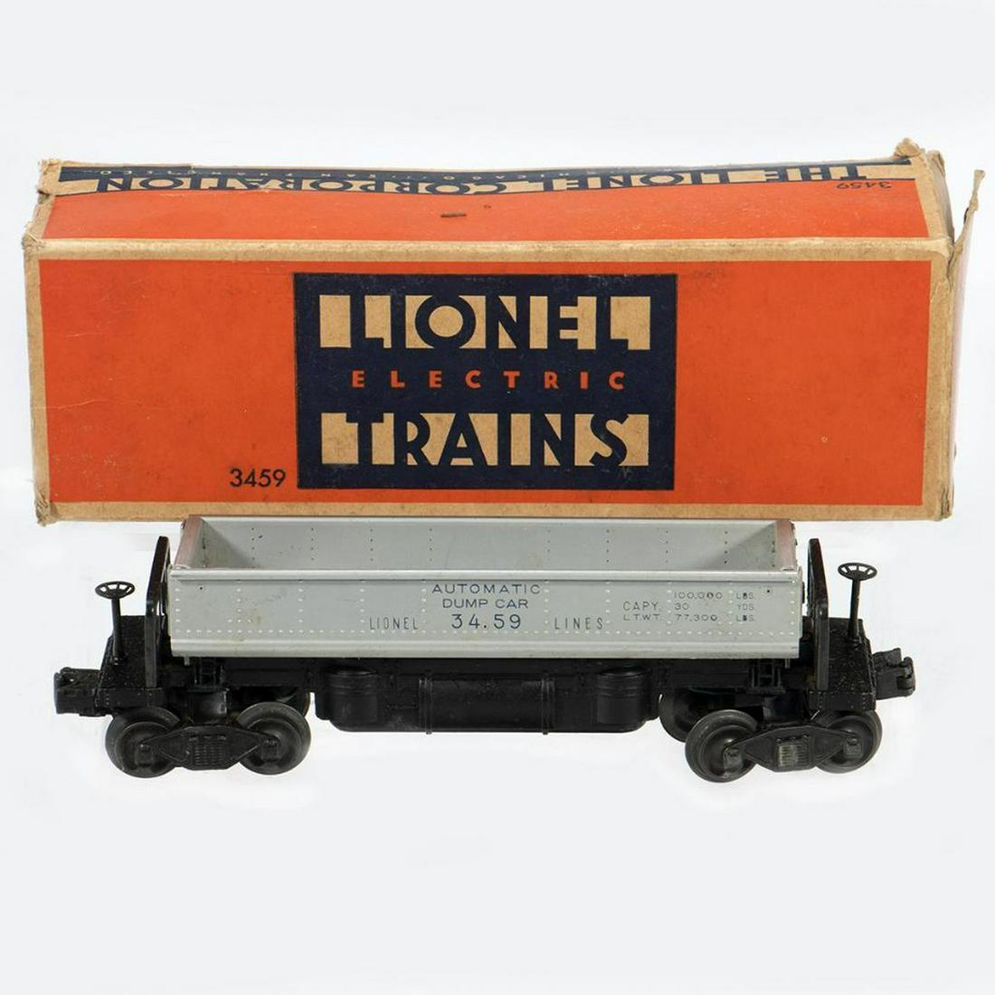 Lionel Postwar 3459 Aluminum, Blue Lettering with box. (1 of 4)