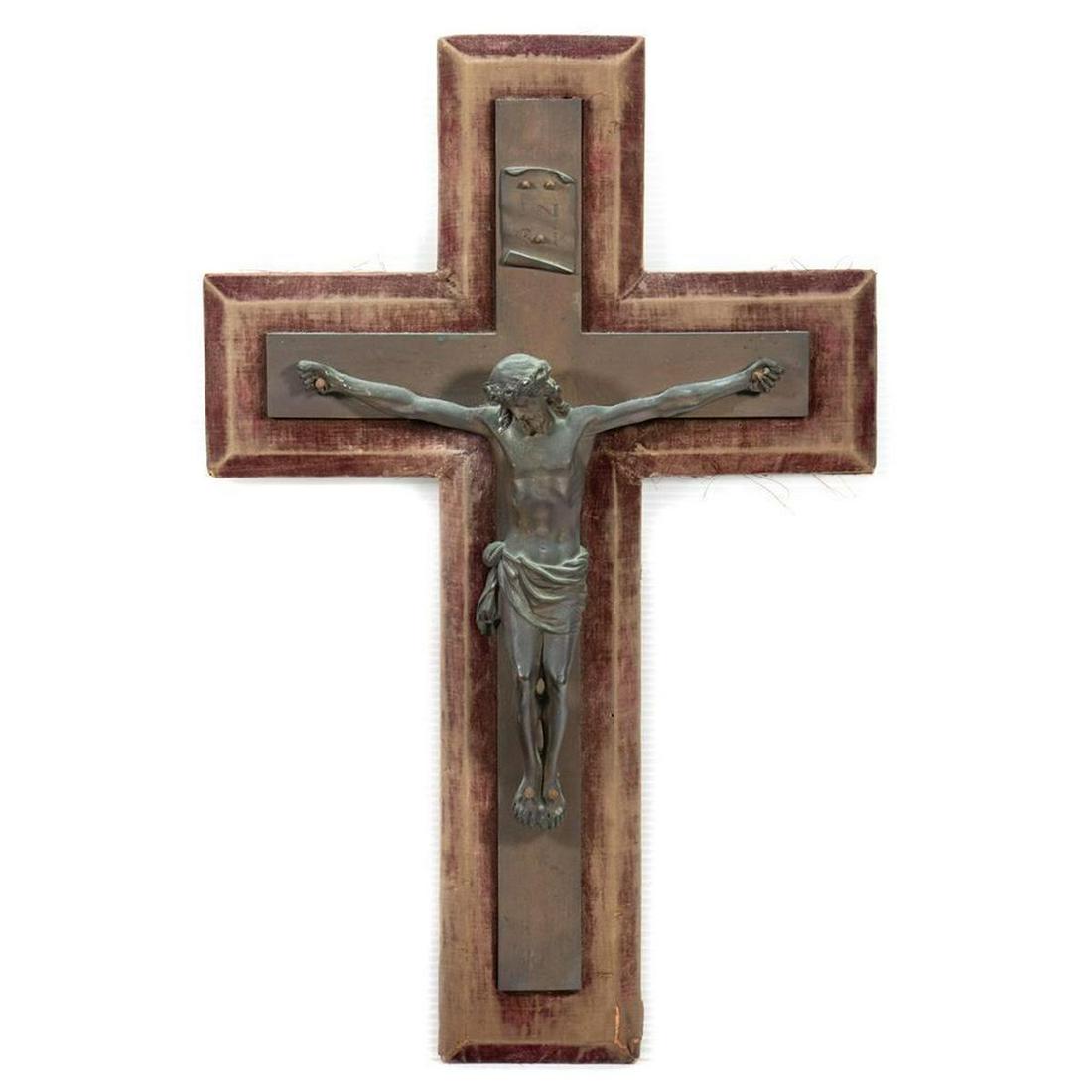 Early 20th Century Bronze Cruxifixion (1 of 6)
