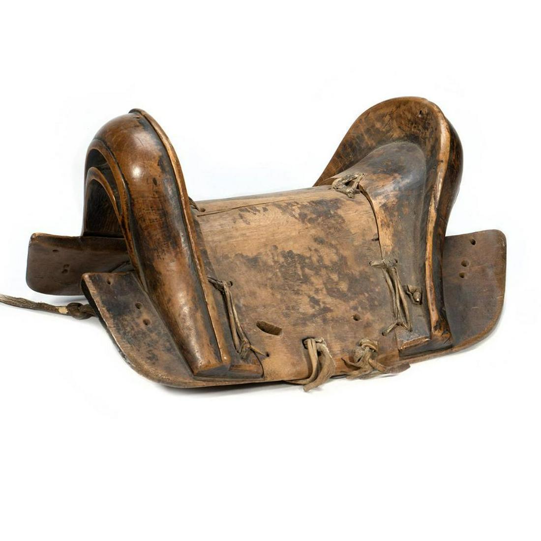 Wood Pack Saddle, c. 19th Century (1 of 3)