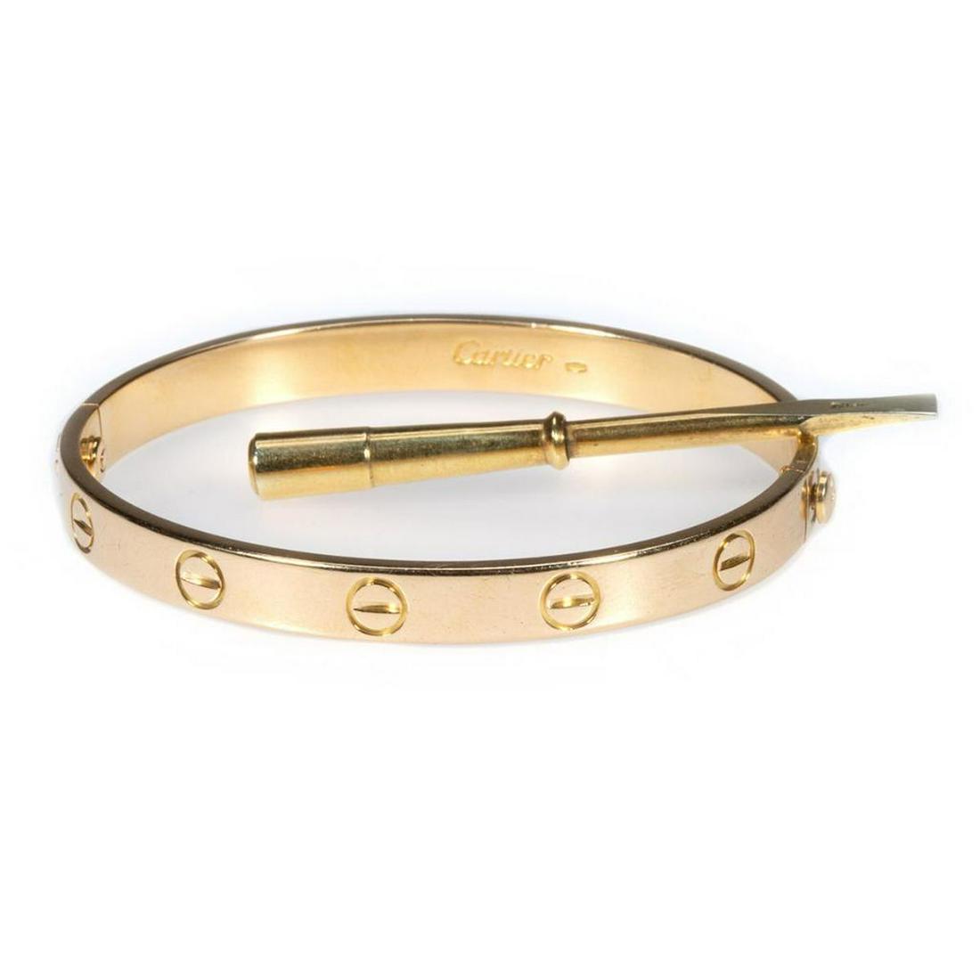 Cartier 18k gold "Love" bangle (1 of 4)