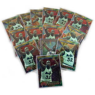 (14) SHAQUILLE O'NEAL TOPPS FINEST: (14) SHAQUILLE O'NEAL TOPPS FINEST