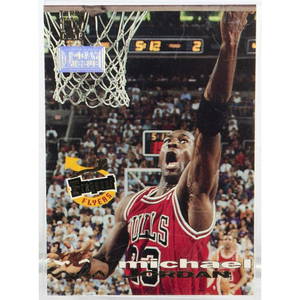 MICHAEL JORDAN 1993-1994 TOPS STADIUM CLUB 1ST DAY ISSUEFREQUENT FLYER