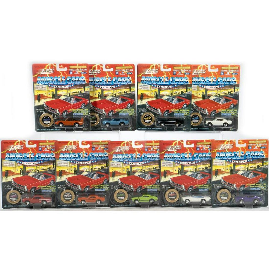(20) Johnny Lightning Muscle Cars (c) 1994: Series 3 and 4. All on original unopened Cards. (1 of 8)