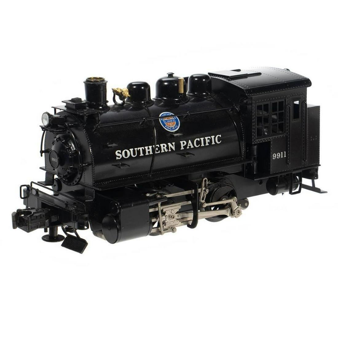 Right of Way Industries O Gauge 0-4-0 Saddle Tanker. Southern Pacific #9911 in original packaging. (1 of 5)