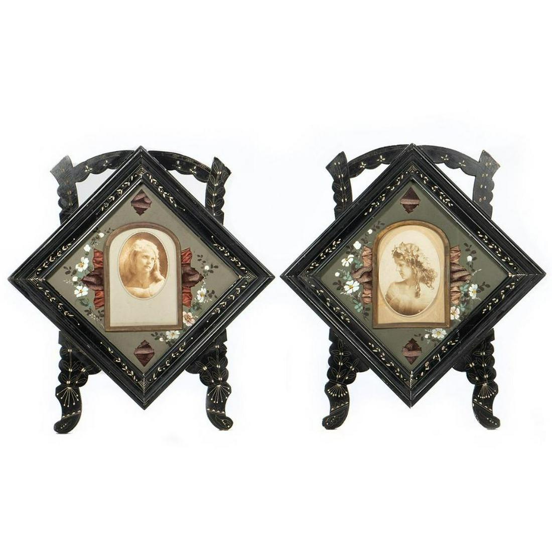 Pair Victorian Picture Frames (1 of 6)