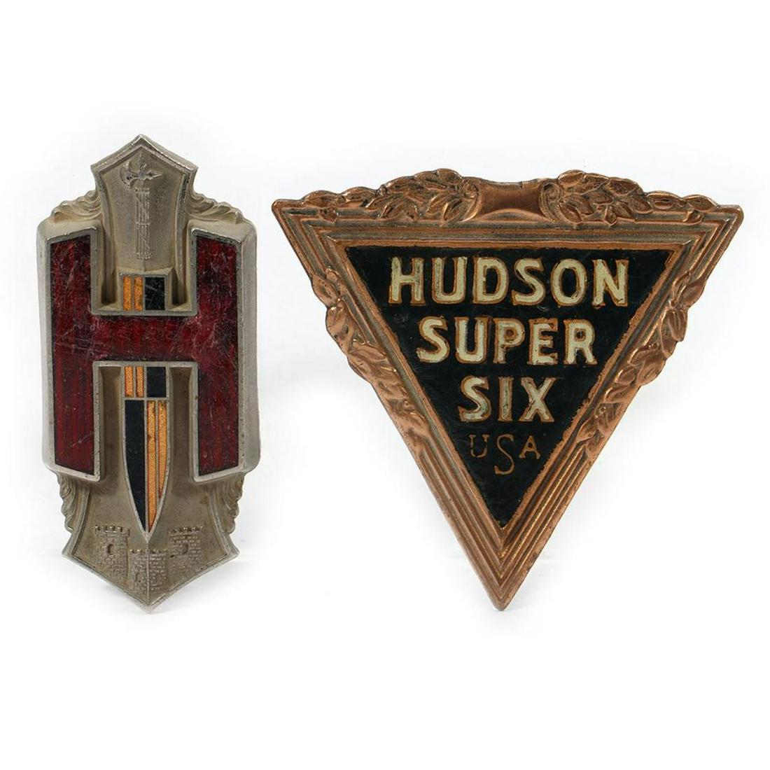 Hudson Antique Car Badges (1 of 3)