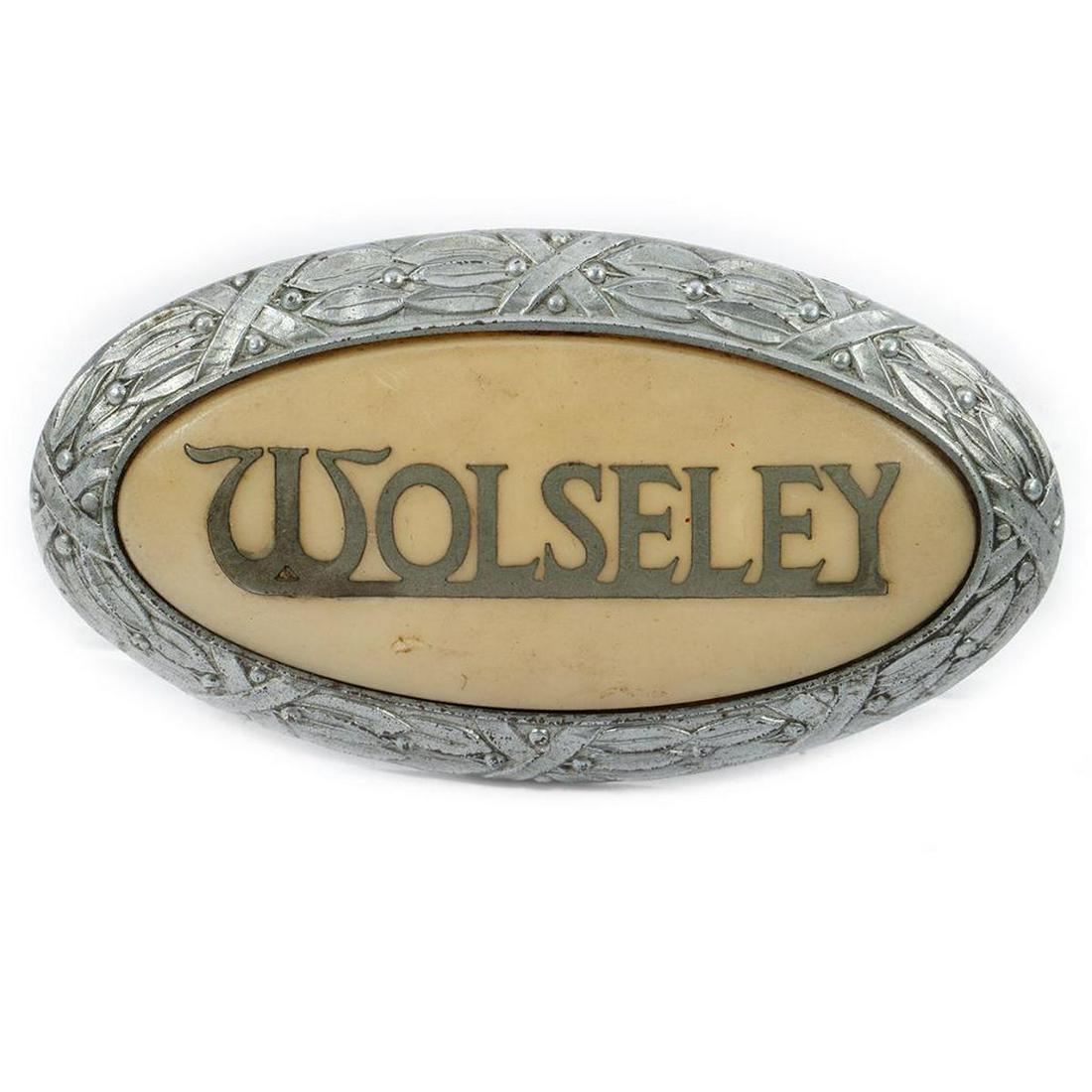 Wolseley Antique Automobile Badge (1 of 1)
