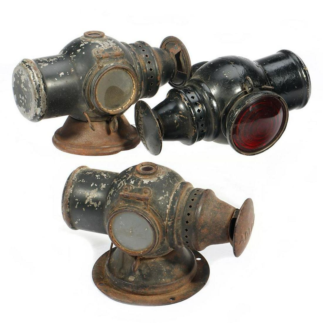 Three Adlake automobile tail lights? (1 of 3)