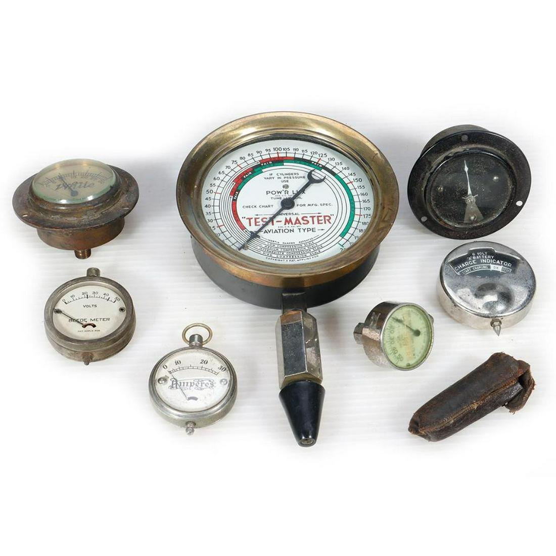 Assorted Automotive Gauges - some Antique (1 of 3)