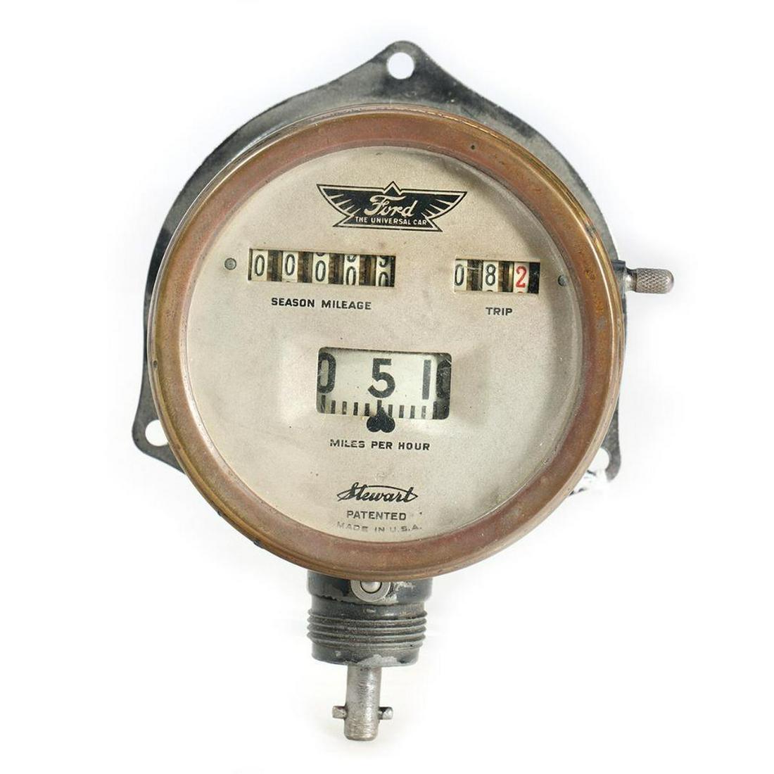 Antique Automobile Speedometer. Stewart for "Ford / The Universal Car" (1 of 1)