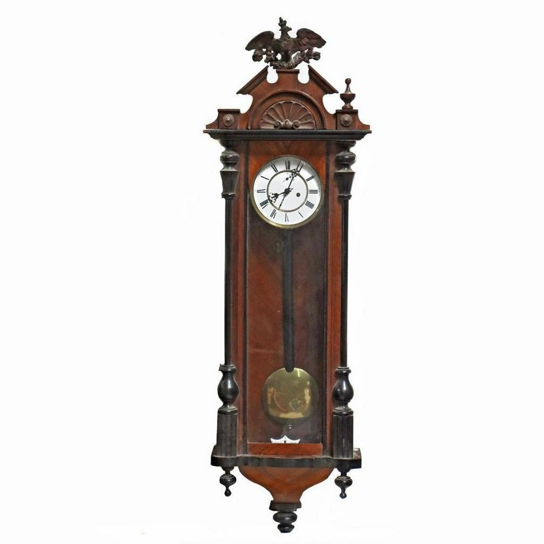 German Wall Clock. Approximately 4 feet tall (1 of 3)