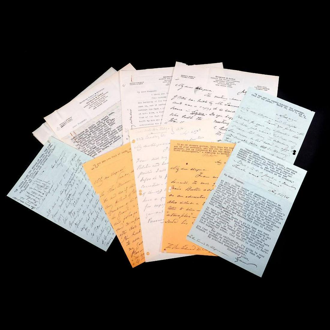 [OLD LYME CHURCH; CORRESPONDENCE, 1924-1926]. (1 of 6)