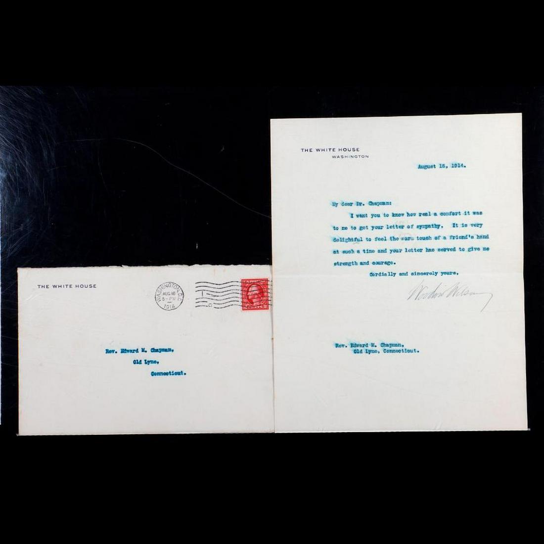 WILSON, WOODROW. 1856-1924. (1 of 2)