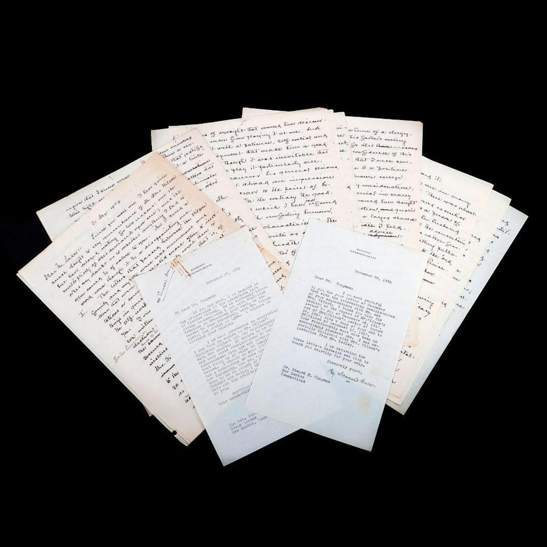 [WILSON, WOODROW. 1856-1924]; and RAY STANNARD BAKER, 1870-1946. (1 of 5)