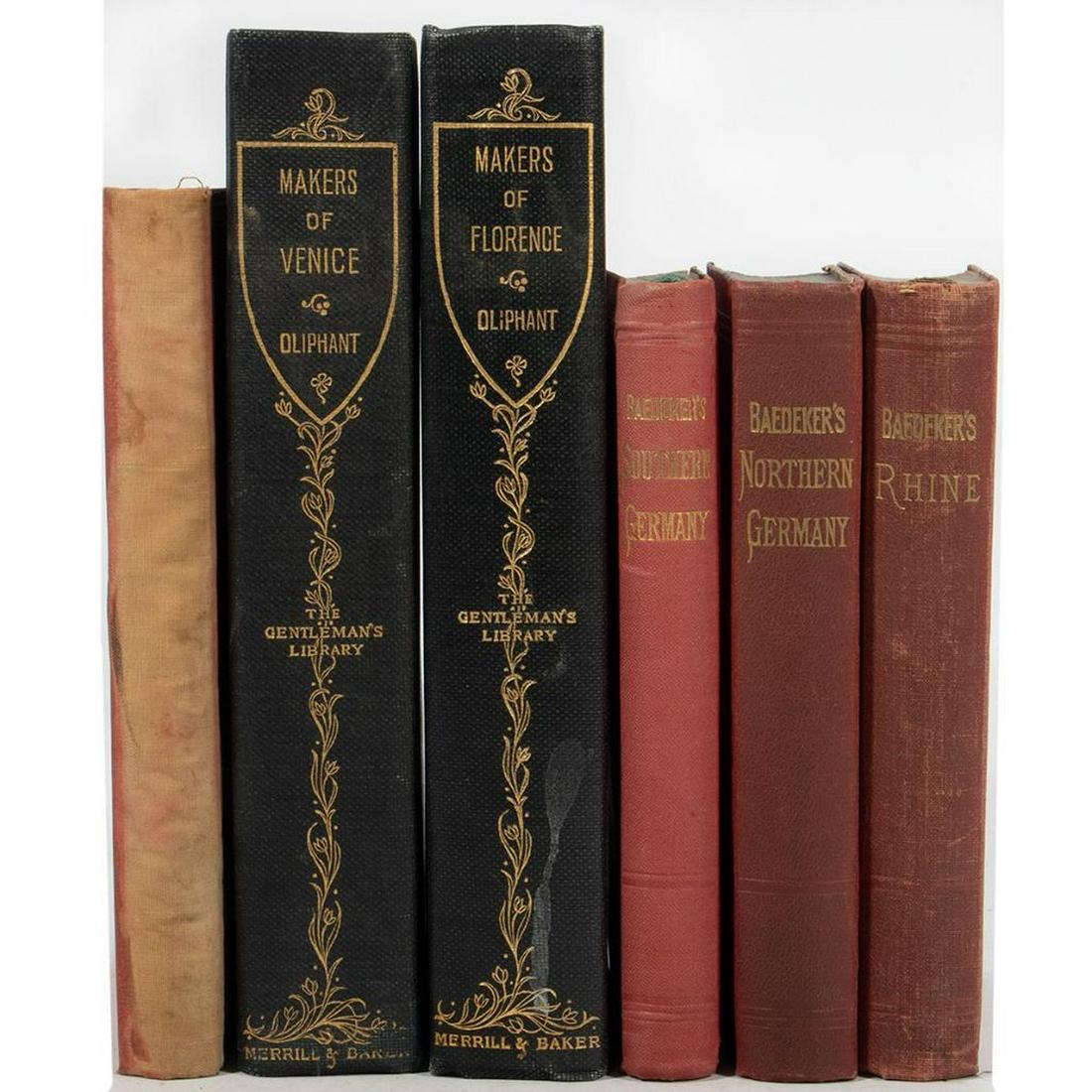 Misc. European Travel Titles (6), incl. Baedeker's. (1 of 6)