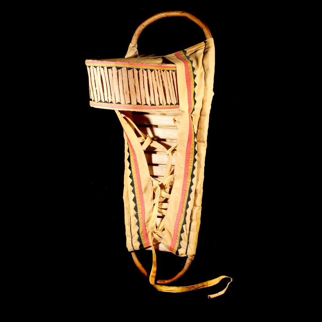 Native American Cradleboard.