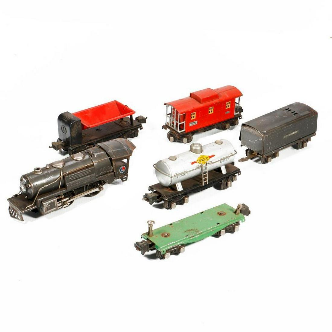 Lionel 259E Loco, whistleTender, Freight Cars (1 of 5)