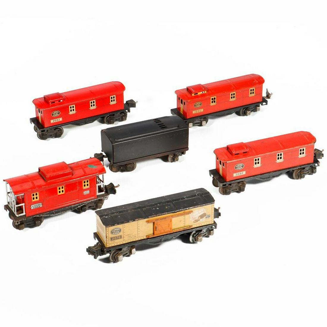 6 Lionel Prewar Freight Cars (1 of 4)